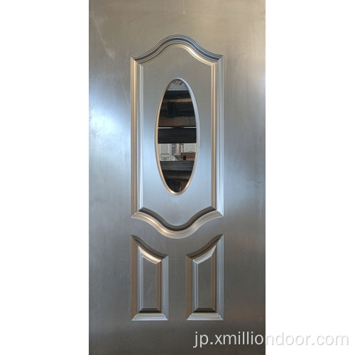 エレガントなデザインスタンプ金属ドアの皮